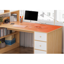 140cm desk with shelves and drawers study table office desk computer desk corner desk Bookshelves